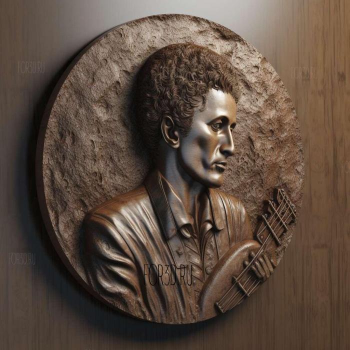 John Deacon 3 stl model for CNC